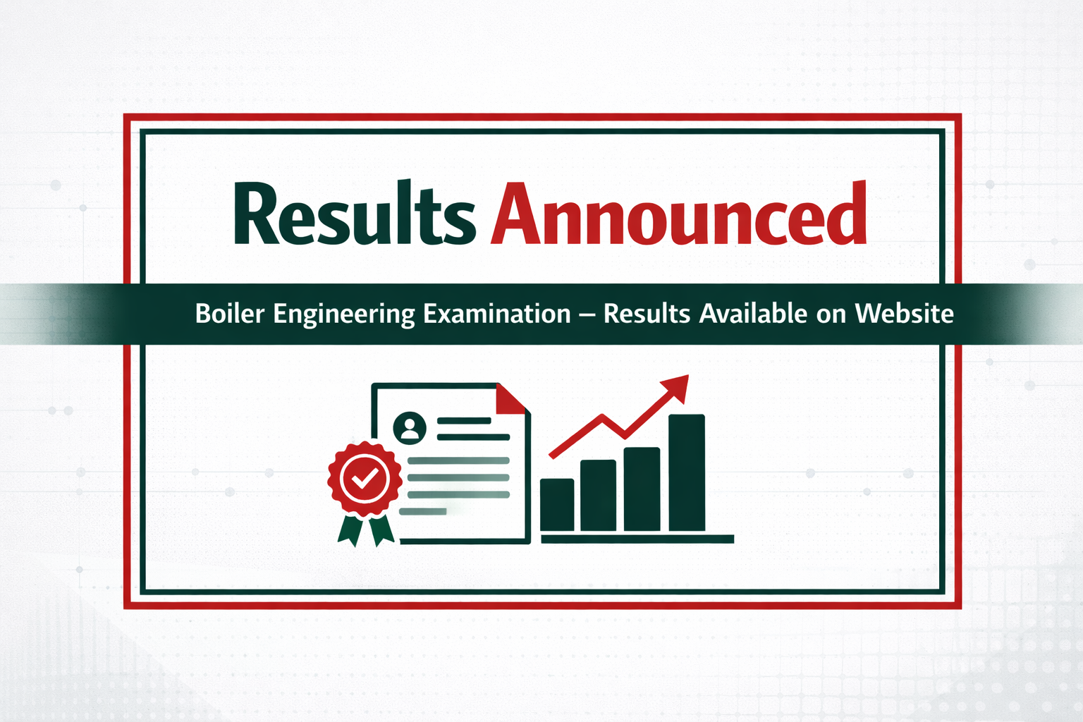 Result for class 2nd are announced (April)